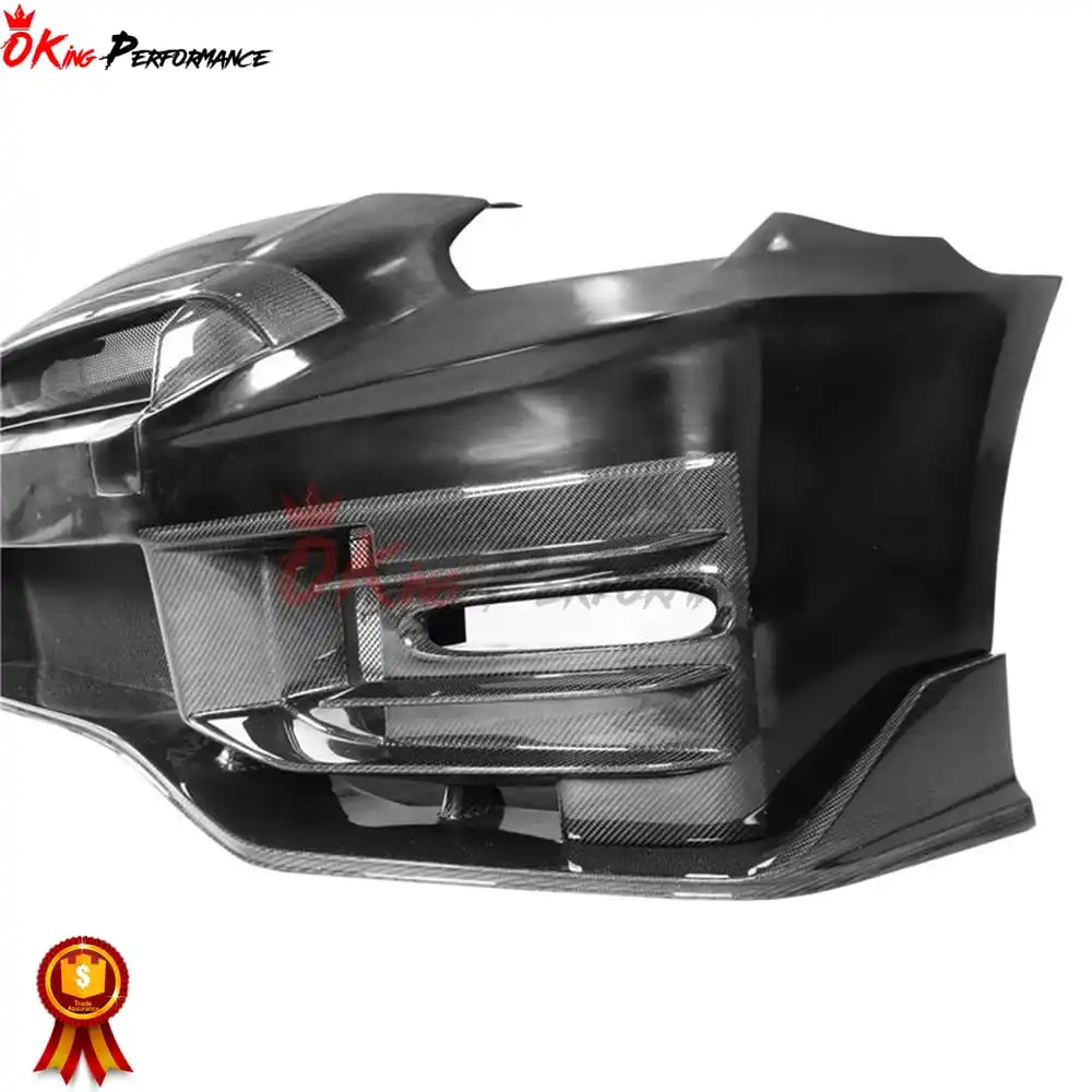 Convert 2024 Nismo Style Front Bumper For Nissan R35 Gtr 2008-2024 Half ...