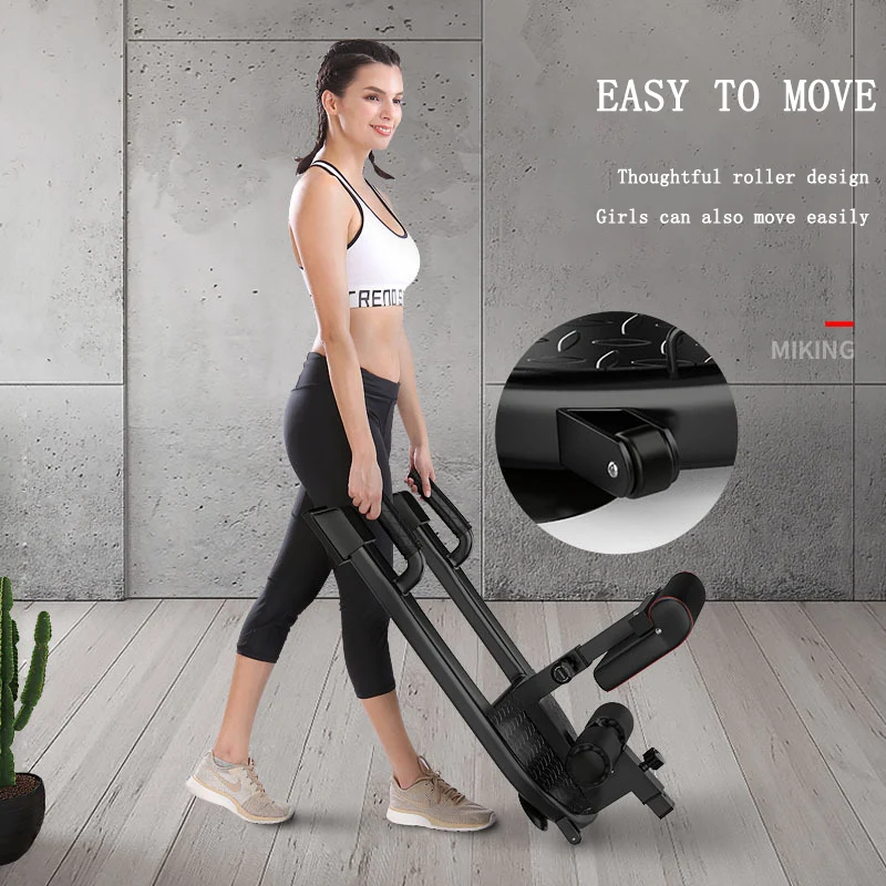MIKING Adjustable Deep Squat Machine Sit up Stand Bench for Home Gym Exercise Station Glute Leg Trainer