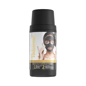Black Gold Mask Powder with Centella Asiatica Essence Water DIY Moisturizing and Whitening Face Cream Masks
