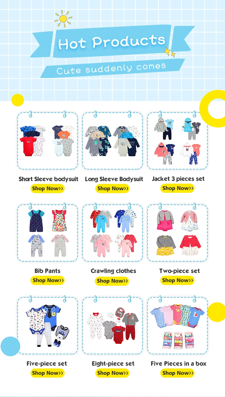 Newborn Baby Bodysuits