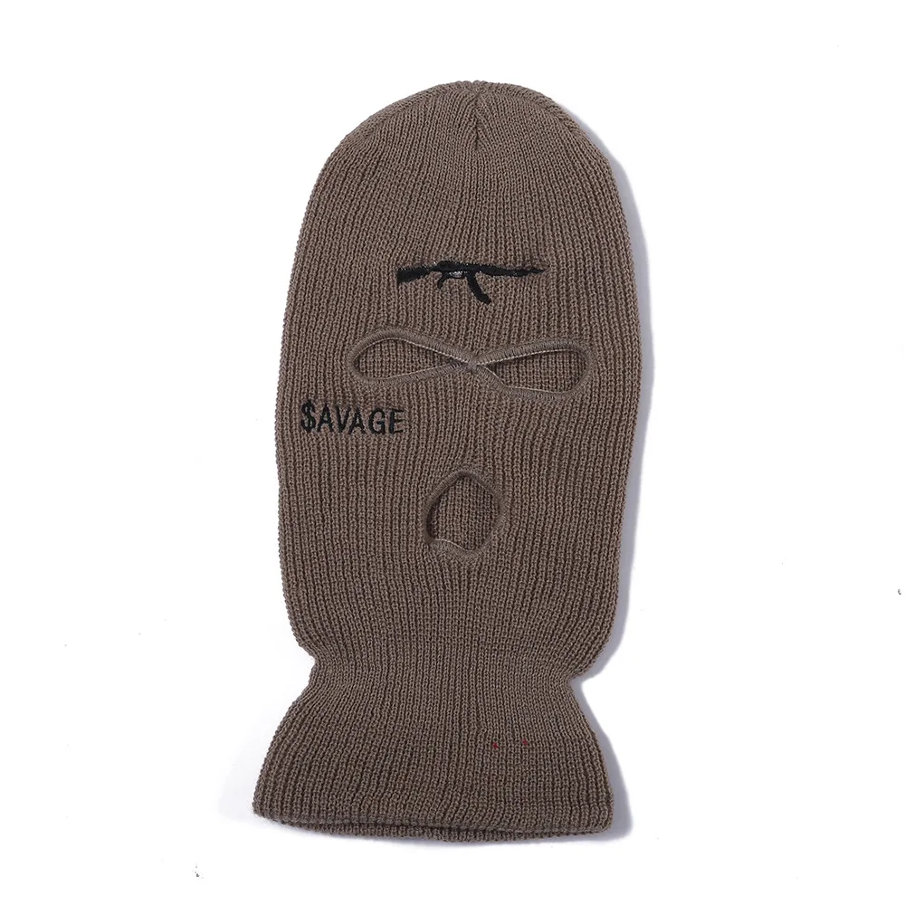 Новинка 2022, зимняя шапка, оптовая продажа, лыжная маска, бандана, Балаклава, зимняя Балаклава с уникальным дизайном и вышивкой логотипа, kint, Балаклава с 3 отверстиями