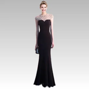 2026 Top Luxury Noble Fishtail Long Dress Elegant Rhinestone Beaded A-Line Party Style Slim and Hand-Made
