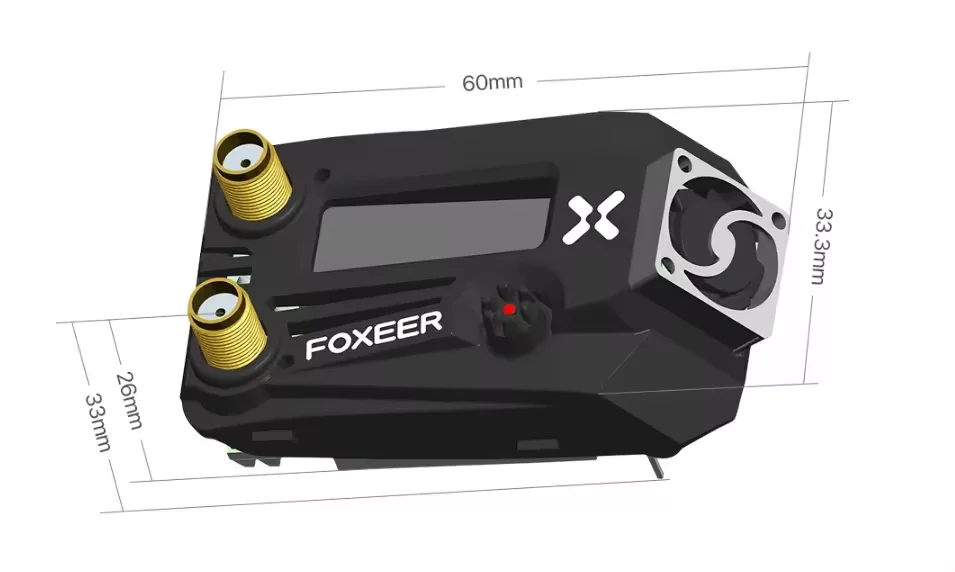 Foxeer Wildfire FPV Fatshark ゴーグル受信機 Foxeer Wildfire FPV Fatshark ゴーグル受信機