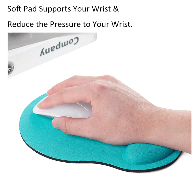 Promotional Ergonomic Mousepad With Wrist Support Mouse Pad Wrist Rest