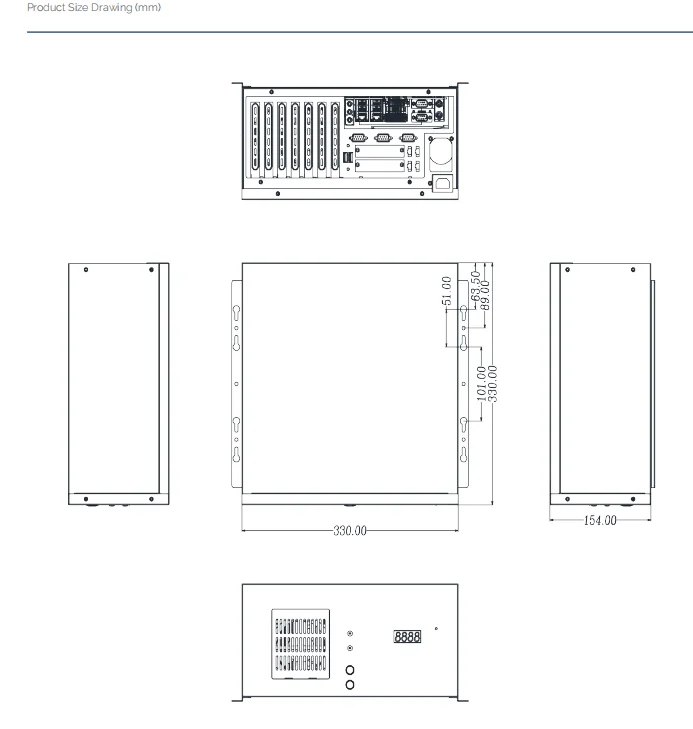 product machine vision inspection of high performance multi core processor industrial computers811-9