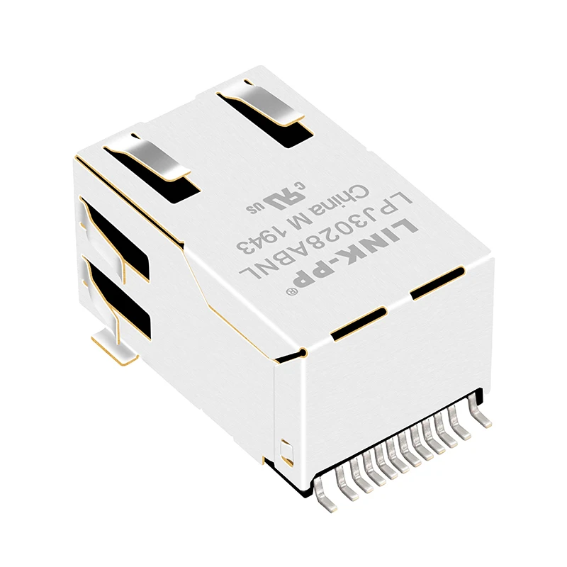 RJ45 Connector Female HR961160C RJ45 Connectors With Shield Boot