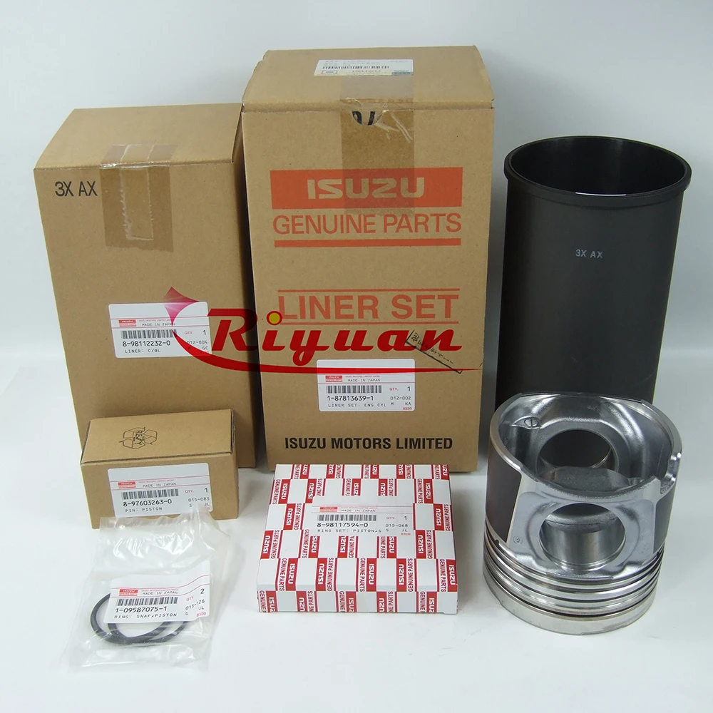 Isuzu Cylinder Liner Assembly for 6UZ1 Engines - Genuine