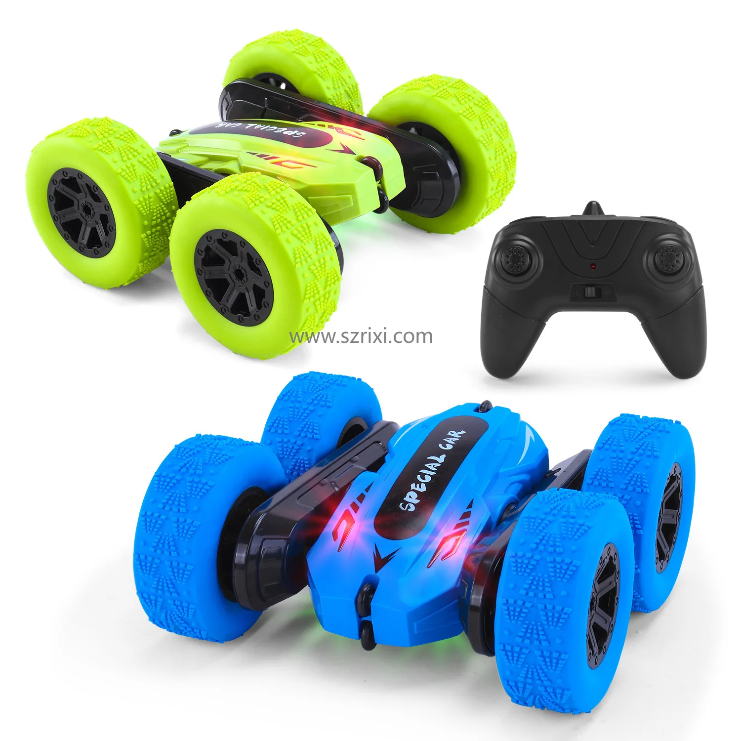 JJRC C2 Remote Control 1:24 Rc Cars Fast Stunt Kids Double Sided 360  Degree Rotating Trucks With Headlights Rc Car Toys