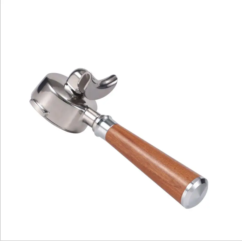 58mm Stainless Steel Coffee Machine Bottomless Filter Holder Portafilter for Rocket Expobar Double Mouth E61 Universal