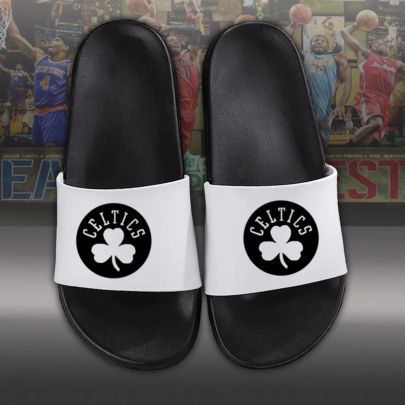 Мужские летние баскетбольные шлепанцы, мягкая подошва, Нескользящие, реактивные воины, звезды, пляжные сланцы