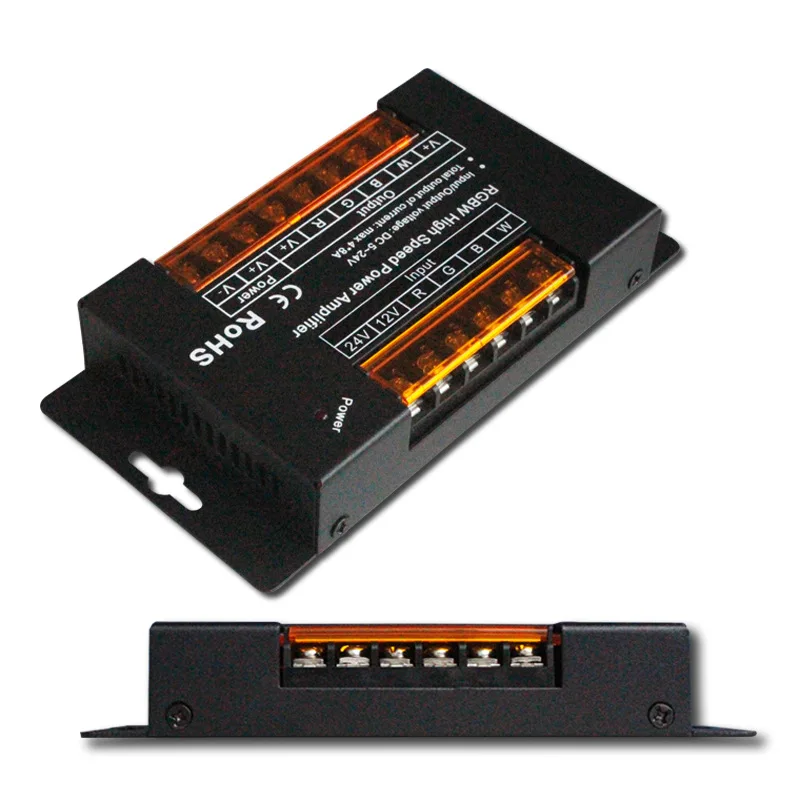 High Speed LED Strip Signal Repeater 30A 12V 24V 360W RGB RGBW PWM LED Amplifier for Led Lighting