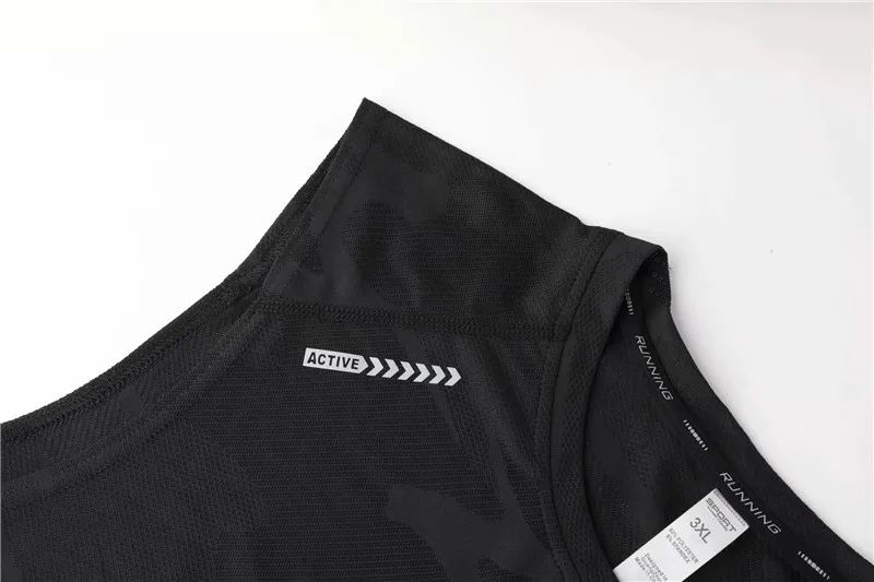 wholesale  gym sports fitness tops customized your logo men men's tank top men sportswear tops vest athletic wear