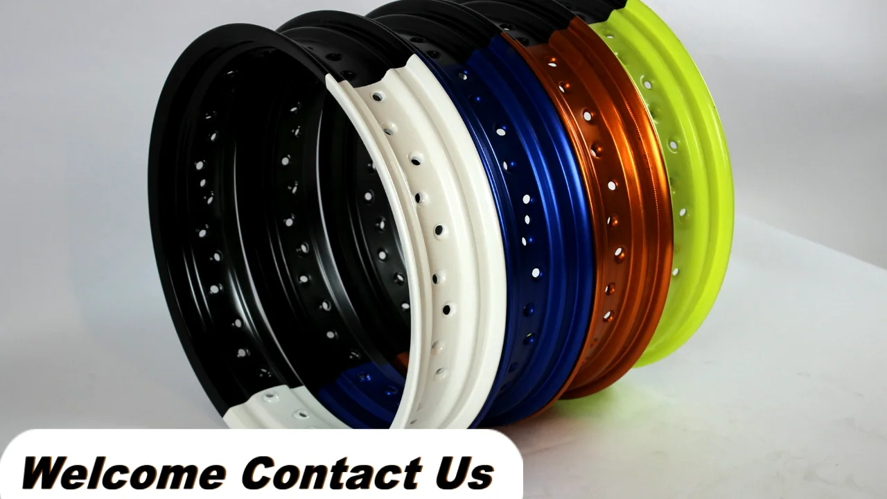 17 Inch 36 Hole Anodized Aluminum Motorcycle Wheel Rims Spoke Wheel Rim