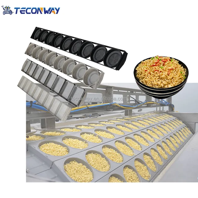 New Noodle Fryer Retainer Direct Sale SUS304 Customized Fuji Fryer Box for Instant Noodle Making Machine