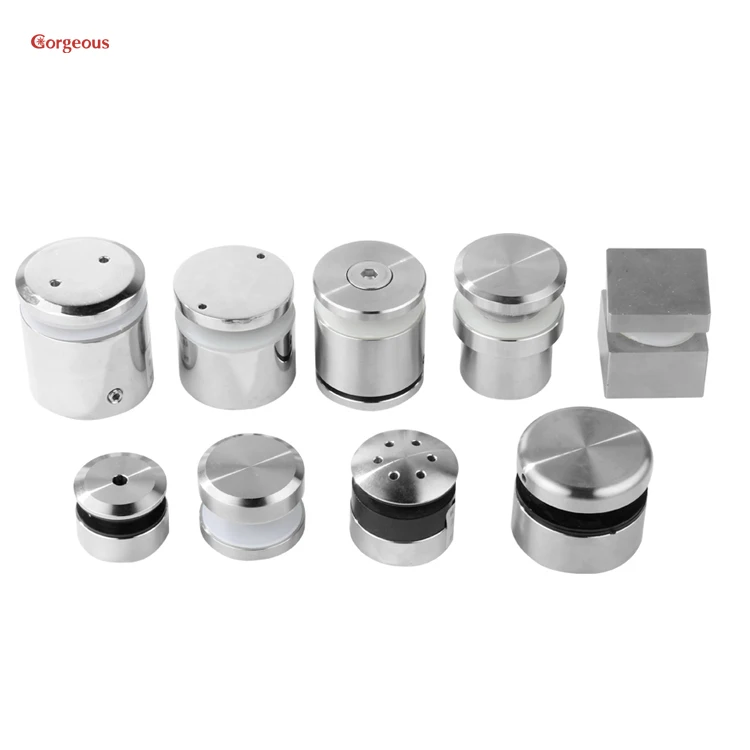 modern ss stairs adjustable holder wall to mounts brackets stand offs baluster clamp 316 stainless steel glass railing standoffs