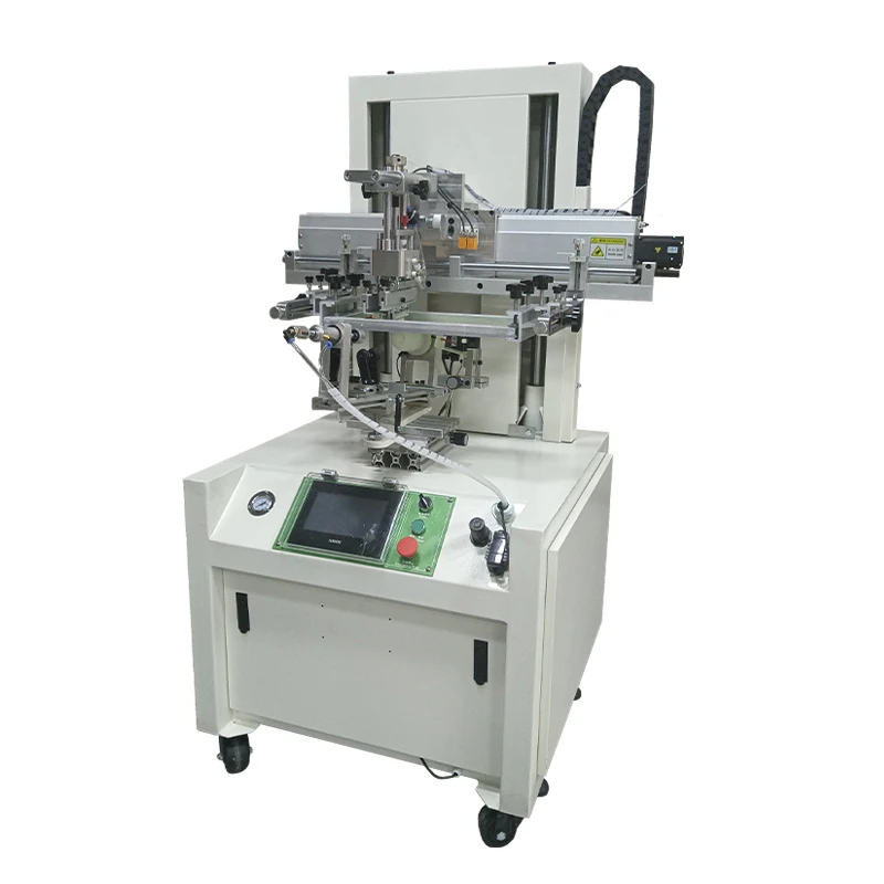 Servo Cylindrical Screen Printing Machine for Perfume Glass Bottle