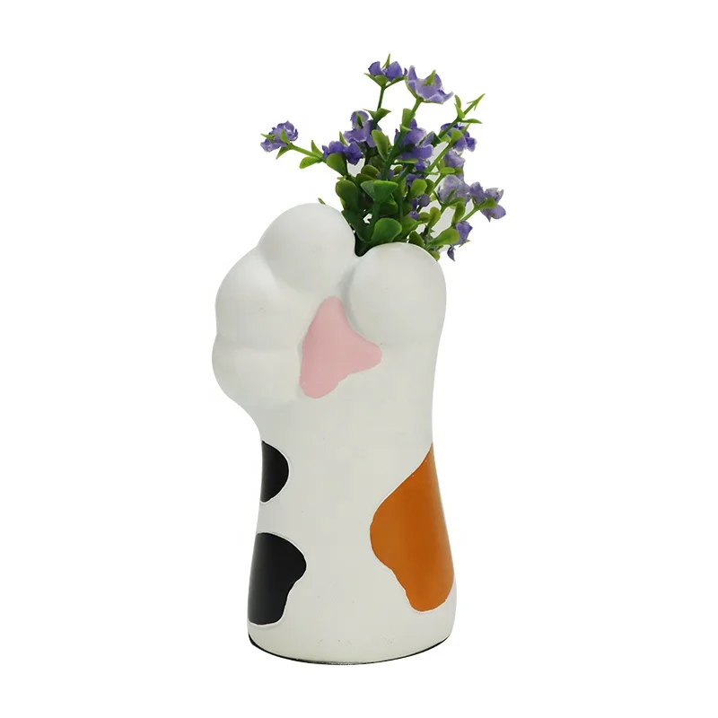 Kerajinan Resin Luar Ruangan dengan Desain Unik untuk Pot Bunga