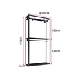 Negro,03,L:120cm*W:40cm*H:230cm