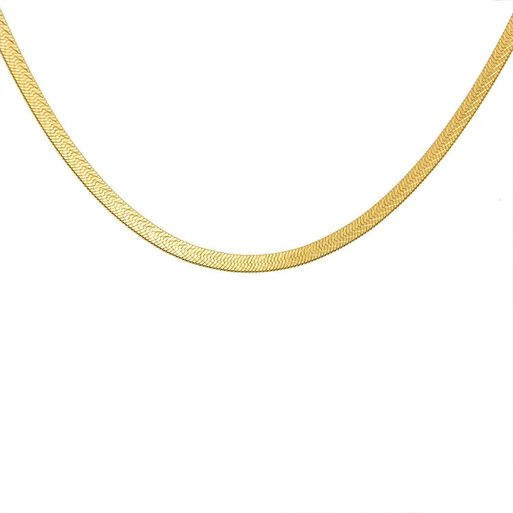 14k Italian Gold Herringbone Chain 