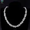 13mm moissanite chain-S925