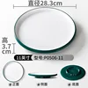 P0506-11 Vert foncé et blanc, paquet de 10