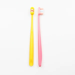 Super Thin 10000 Bristles Toothbrush for Adults Wide Card Packing Personalized Professional Oral Brush