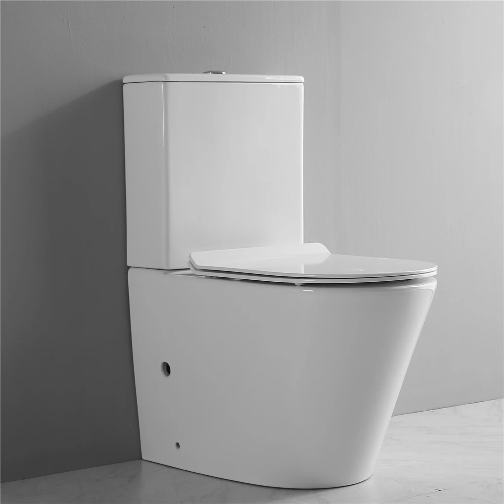 Australian Standard Watermark Bathroom Two Piece Wc Sanitary Ware Back