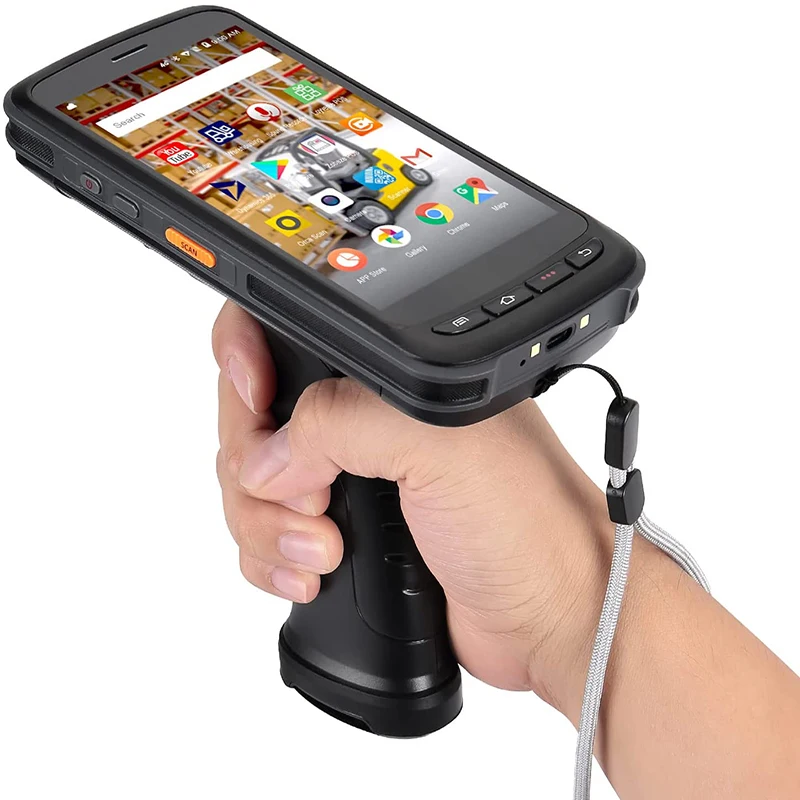 Terminal Portable Robuste SM5 - Scanner Codes-barres 1D/2D, Android 11, IP68, 4Go+64Go