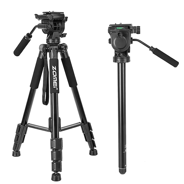 Q310 Magnesium Aluminium professional photography  flexible portable dslr  video camera photo tripod stand