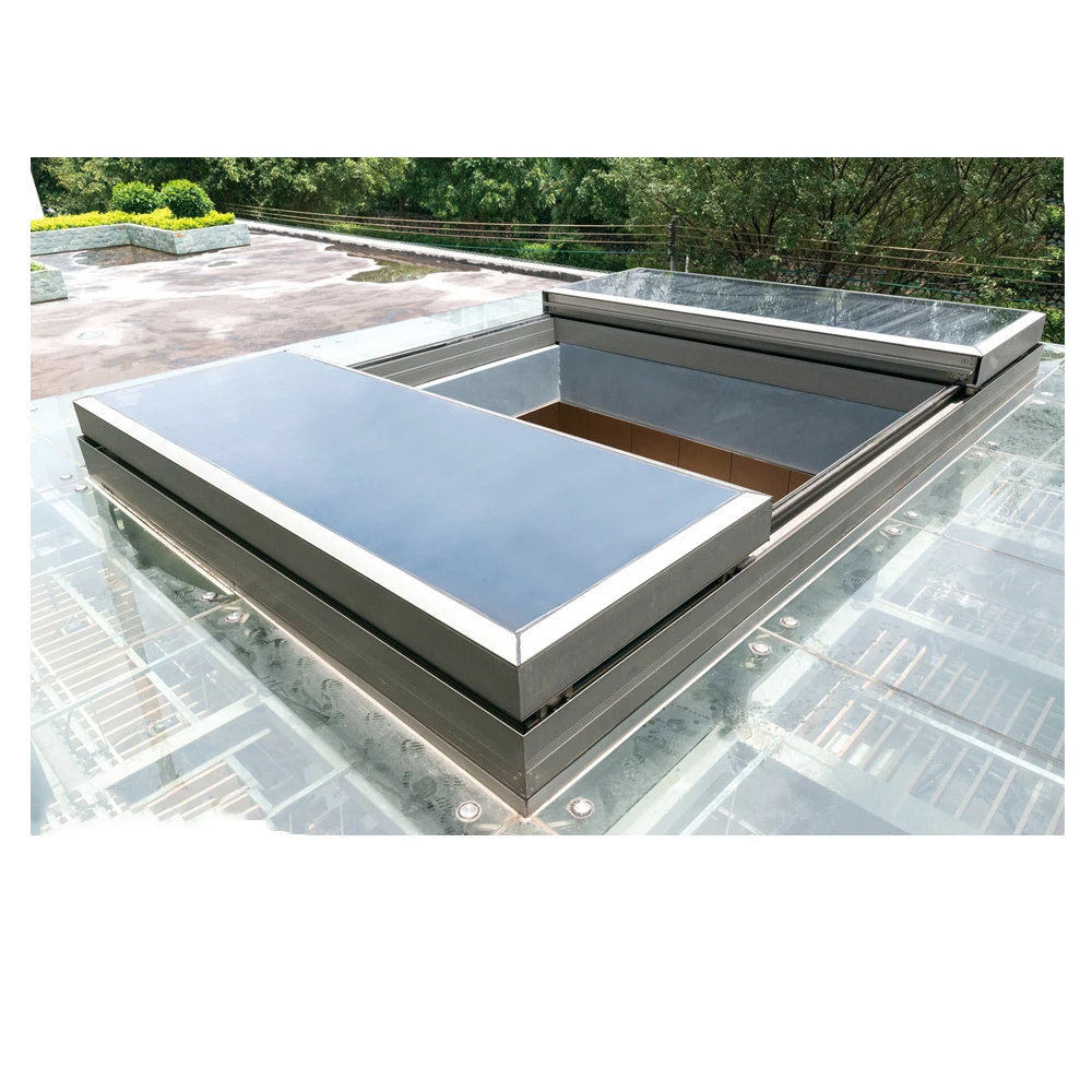 Aluminium Automatic Sliding Skylight Roof Window