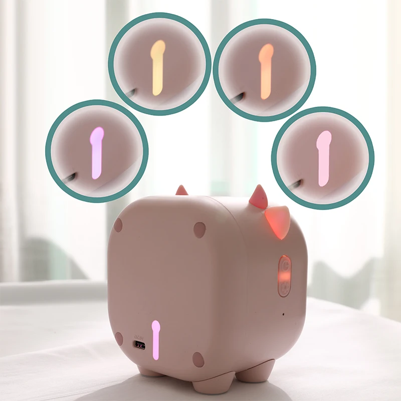 Cartoon Cow Alarm Clock Student Clock Creative Child Wake-up Clock