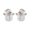 Snowman Focal bead Gray SA130