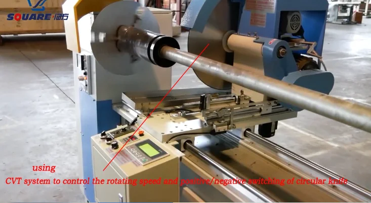 Cutting Fabric in Rolls Automatic Strip Cutting Machine