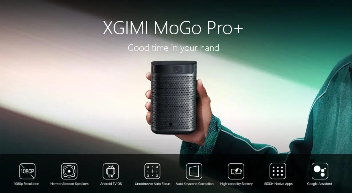 Wholesale RC XGIMI MOGO PRO+ Mini Cube Projector Home Theater WiFi