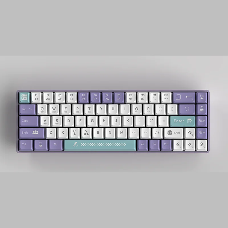 Ajazz AK680 Wired Mechanical Keyboard - 65% Gaming Keyboard with