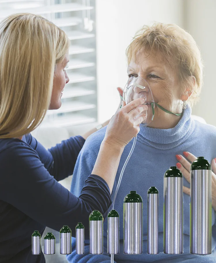 Hot Sale Portable Dot Aluminum Oxygen Cylinder Gas Cylinder Buy