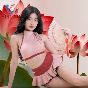 Women Latin Dance Skirt Costume Ballet Tango Rumba Dancewear Performance Skirt Pole Dance Wear