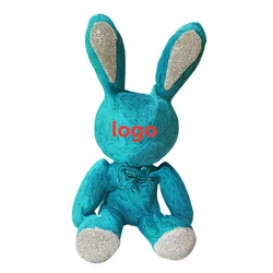 2022 оптовая цена индивидуальная кожаная мягкая кукла Bling Diamond Rag тканевая игрушка для девочек Роскошные Дизайнерские подарки мальчиков