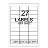 UP-27 63 mm * 29,6 mm