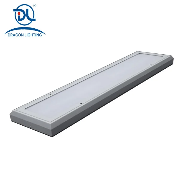 44W Surface Ceiling Jail Lighting IP65 IK10 Prison Panel LED Lights for Security