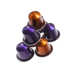 Coffee Capsules With Color Optional Nespresso Aluminium Empty Capsules For Coffee Shop Packaging Coffee