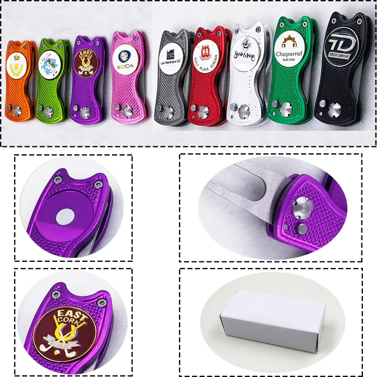 Divot Repair Tool With Removable Golf Ball Marker details