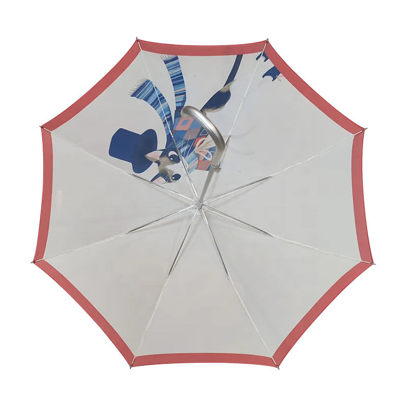 Factory Wholesale Personality Sublimation Golf Umbrella With Custom Logo Prints Promotional Umbrella