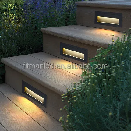 IP65 Smart Recessed Motion Sensor Step Lights for Safety