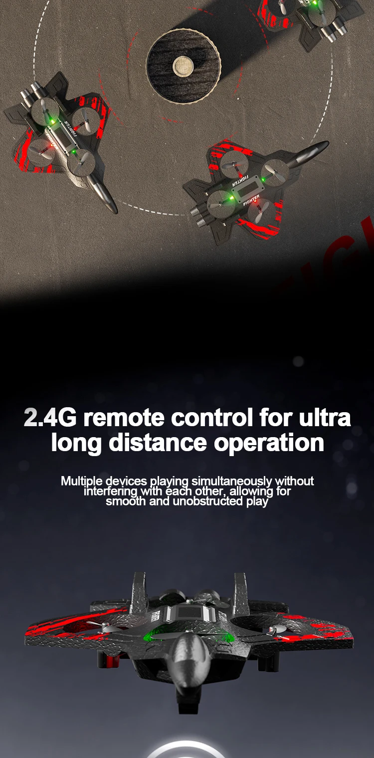 Remote Control Hobby Glider Aircraft Toy 360 Degree Stunt Helicopter Beginner Charger EPP Foam Remote Control Fighter Glider