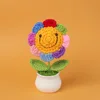 Yellow seven-color sunflower small potted plant (single)