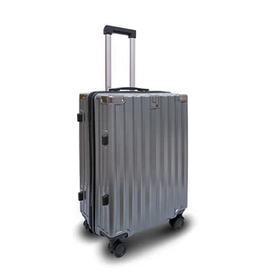 Custom Classical 360 Rolling Upright Trolley Suitcase Luggage Large Capacity ABS Spinner Caster Carry-Ons Portable Cartoon Style