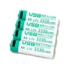 1pcs AA 1.5V 3330mWh