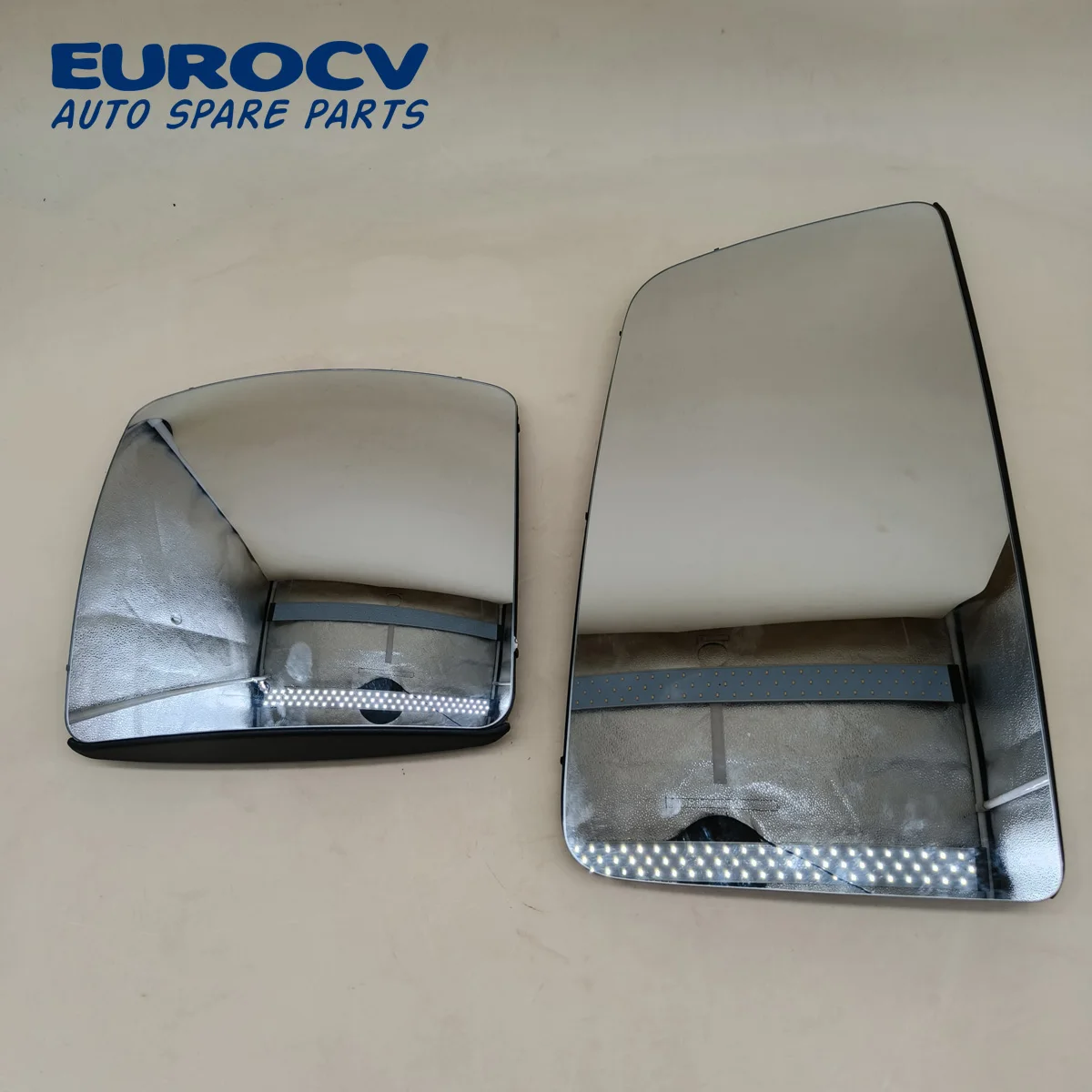 Eurocv Truck Parts VOE 82356810 + 82356824 L.H Mirror Glass Kit 