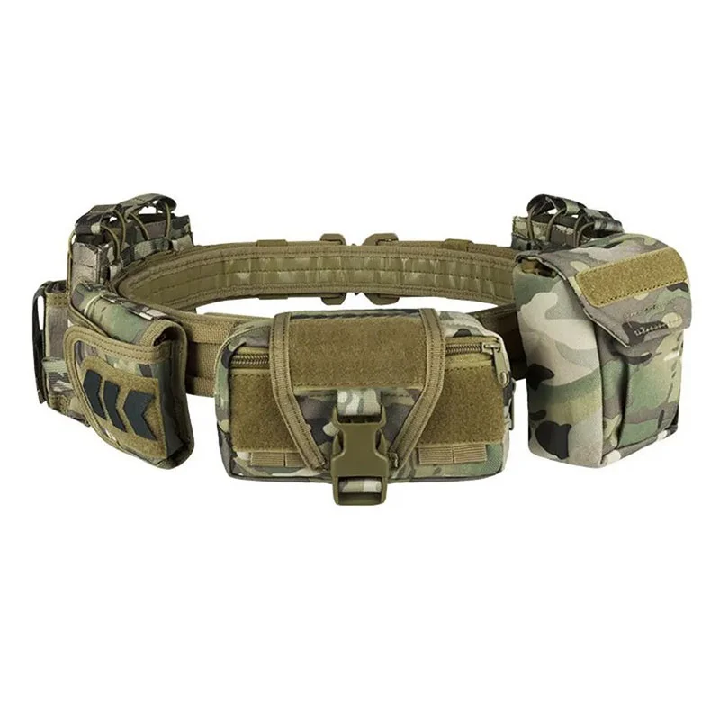 Wholesale Fashionable Outdoor Duty Tactical Belt Combination Equipment Detachable Multi-functional Tactical Waist Belt